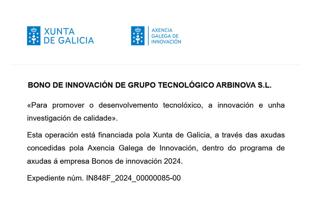 Bono Innovación - Axencia Galega de Innovación